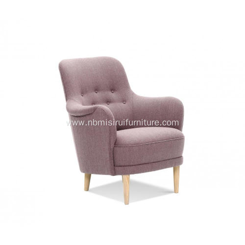 Velvet Fabric American Style Fabric 2 seats Sofa